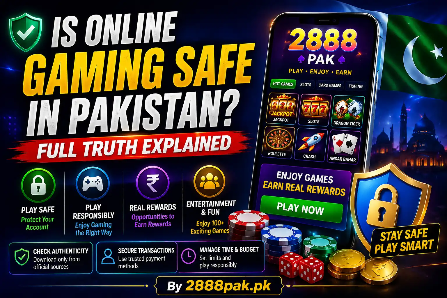 Is Online Gaming Safe in Pakistan